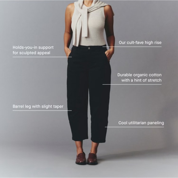 Everlane Utility Barrel Pants in Black - Picture 8 of 8